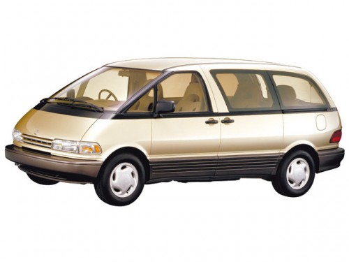 Характеристики автомобиля Toyota Estima 2.4 (05.1990 - 07.1991): фото, вместимость, скорость, двигатель, топливо, масса, отзывы