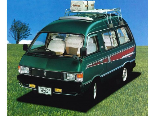 Характеристики автомобиля Toyota Lite Ace 1.8 DX Standard Roof (10.1979 - 11.1980): фото, вместимость, скорость, двигатель, топливо, масса, отзывы