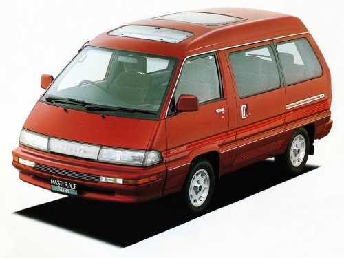 Характеристики автомобиля Toyota Master Ace Surf 1.8 Super touring twin moon roof (08.1988 - 12.1991): фото, вместимость, скорость, двигатель, топливо, масса, отзывы