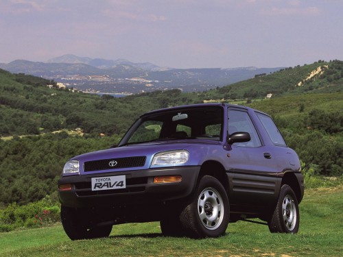 Характеристики автомобиля Toyota RAV4 2.0 MT (08.1994 - 12.1997): фото, вместимость, скорость, двигатель, топливо, масса, отзывы
