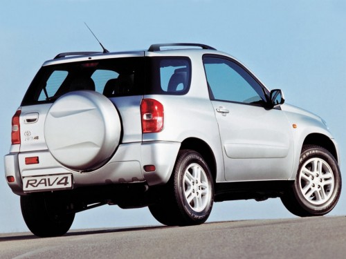 Характеристики автомобиля Toyota RAV4 1.8 MT (02.2001 - 08.2003): фото, вместимость, скорость, двигатель, топливо, масса, отзывы