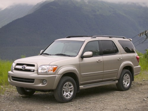 Характеристики автомобиля Toyota Sequoia 4.7 AT Limited (08.2004 - 11.2007): фото, вместимость, скорость, двигатель, топливо, масса, отзывы