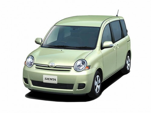 Характеристики автомобиля Toyota Sienta 1.5 Dice (06.2011 - 08.2013): фото, вместимость, скорость, двигатель, топливо, масса, отзывы