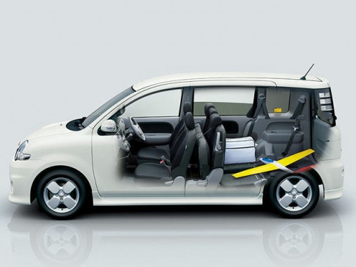 Характеристики автомобиля Toyota Sienta 1.5 Dice (06.2011 - 08.2013): фото, вместимость, скорость, двигатель, топливо, масса, отзывы