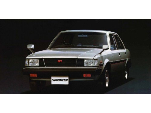 Характеристики автомобиля Toyota Sprinter 1500 DX (03.1979 - 07.1981): фото, вместимость, скорость, двигатель, топливо, масса, отзывы
